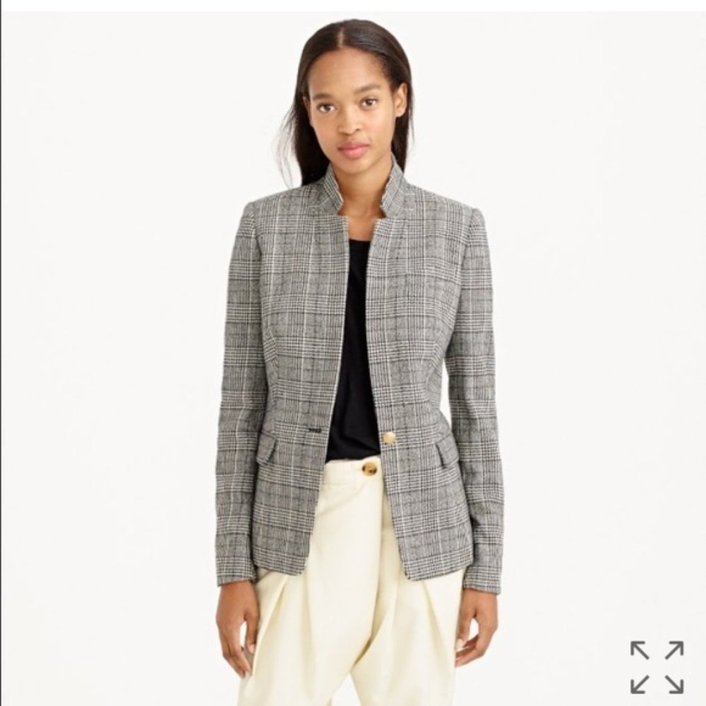 J. Crew Regent Blazer Plaid
